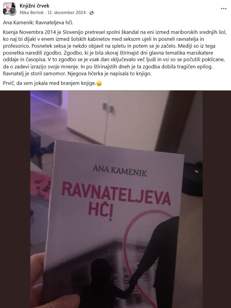 ana kamenik ravnateljeva hci zalozba 5ka knjiga
