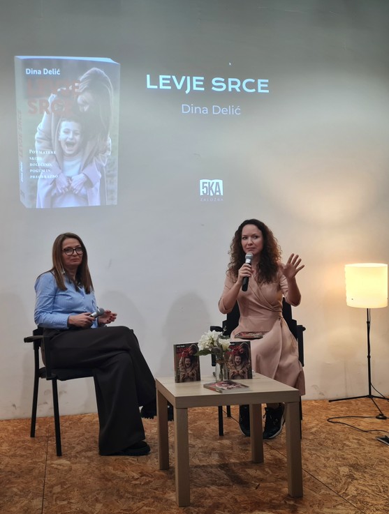 knjiga levje srce dina delic